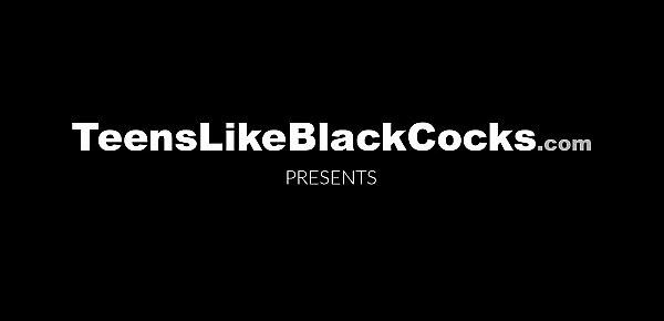 Brunette teen Adriana Chechik fed cum after interracial fuck